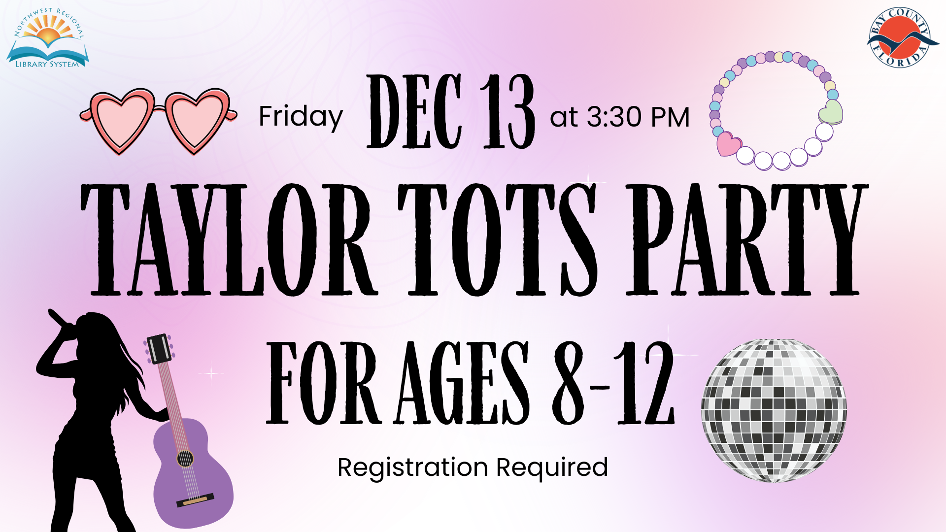Taylor Tots Party (Event Cover) Taylor Swift and guitar