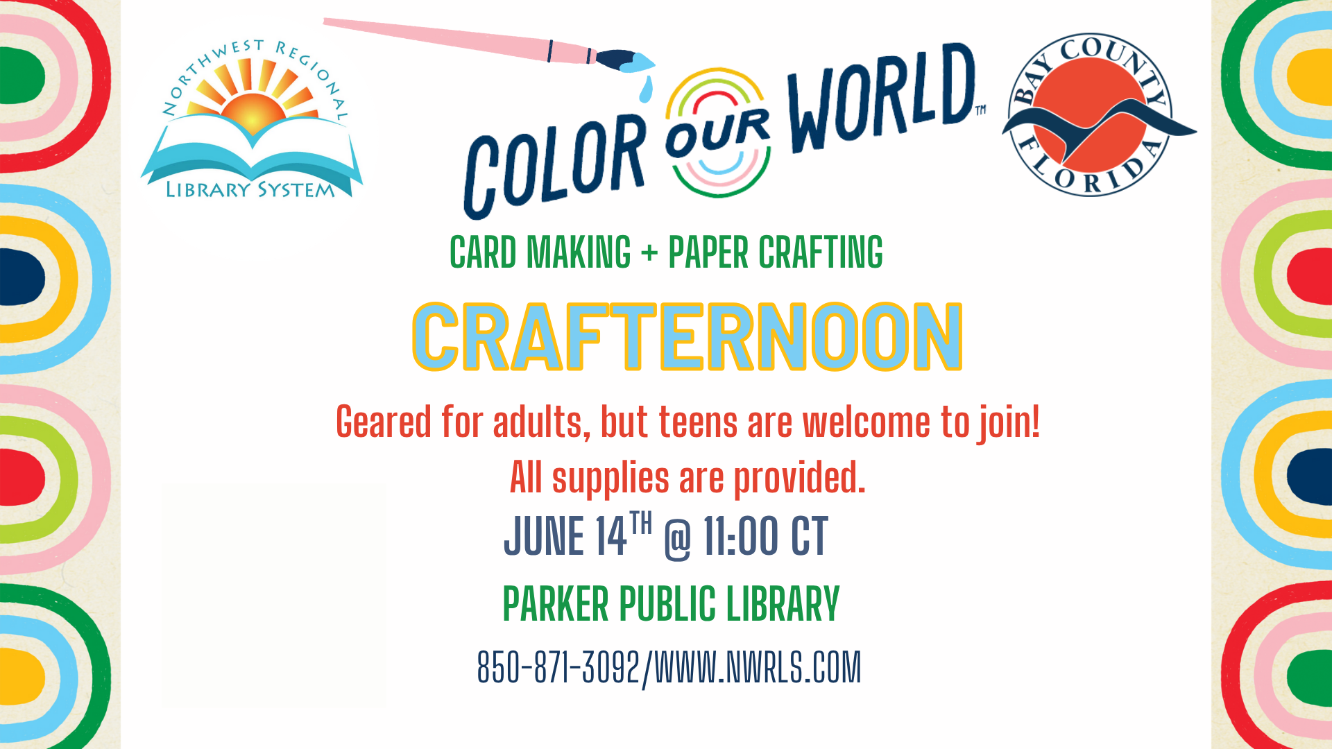 Crafternoon Program