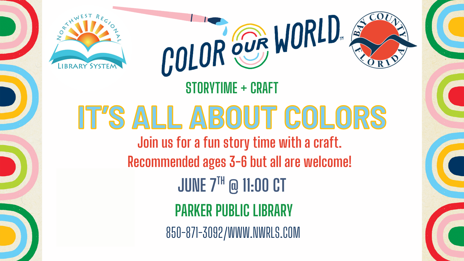 It's all about color storytime