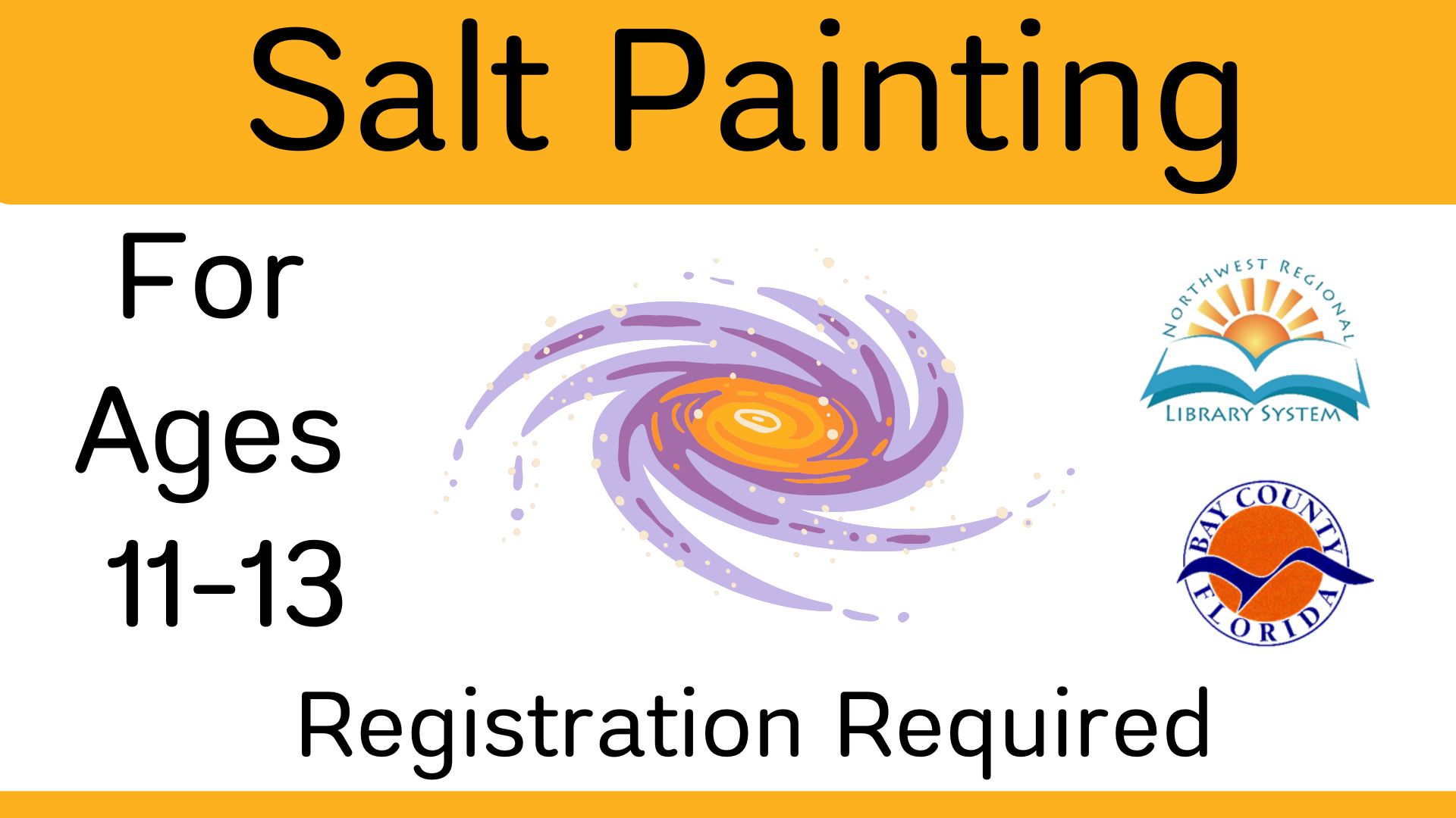 Salt Painting Galaxy